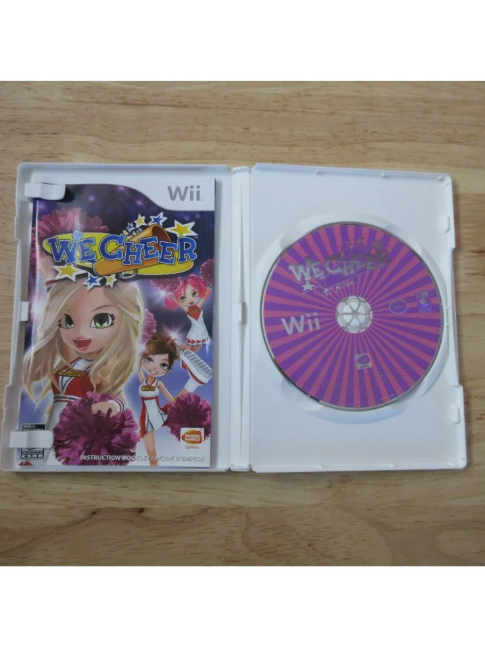 Wii Bundle of 2 Cheerleader Games - All Star Cheer Squad 2 & We Cheer